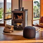 Gourmet slow combustion bakers oven wood stove