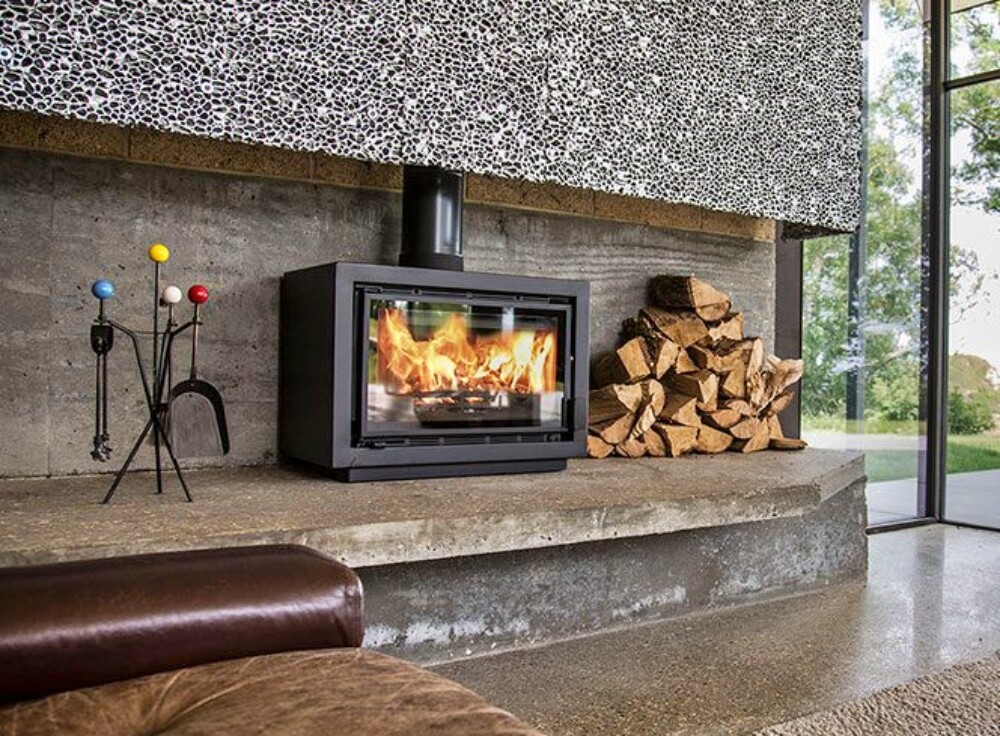 Charnwood Bay BX wood heater - heats 120m2 - Pivot Stove & Heating Company